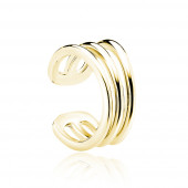 Cercel ear cuff argint placat cu aur galben DiAmanti Z1884UG-DIA